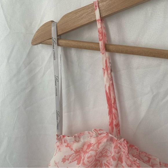 Lovers + Friends Spencer Mini Dress in French Floral Size XXS *No Belt* Revolve - Picture 6 of 10